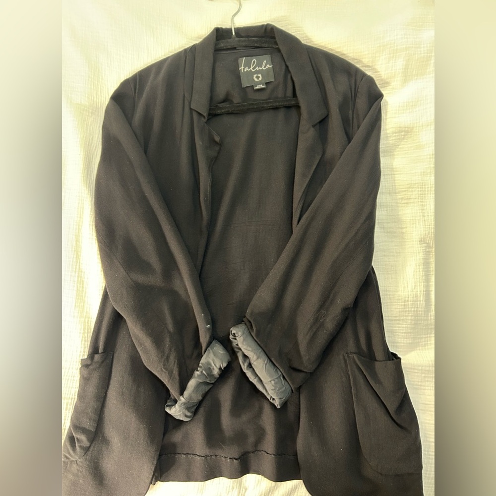 Talula unlined blazer size 4